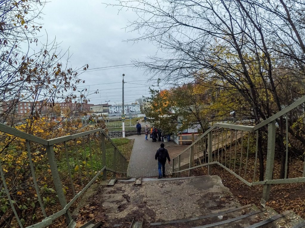 Платформа Чертаново беговой маршрут в Царицыно